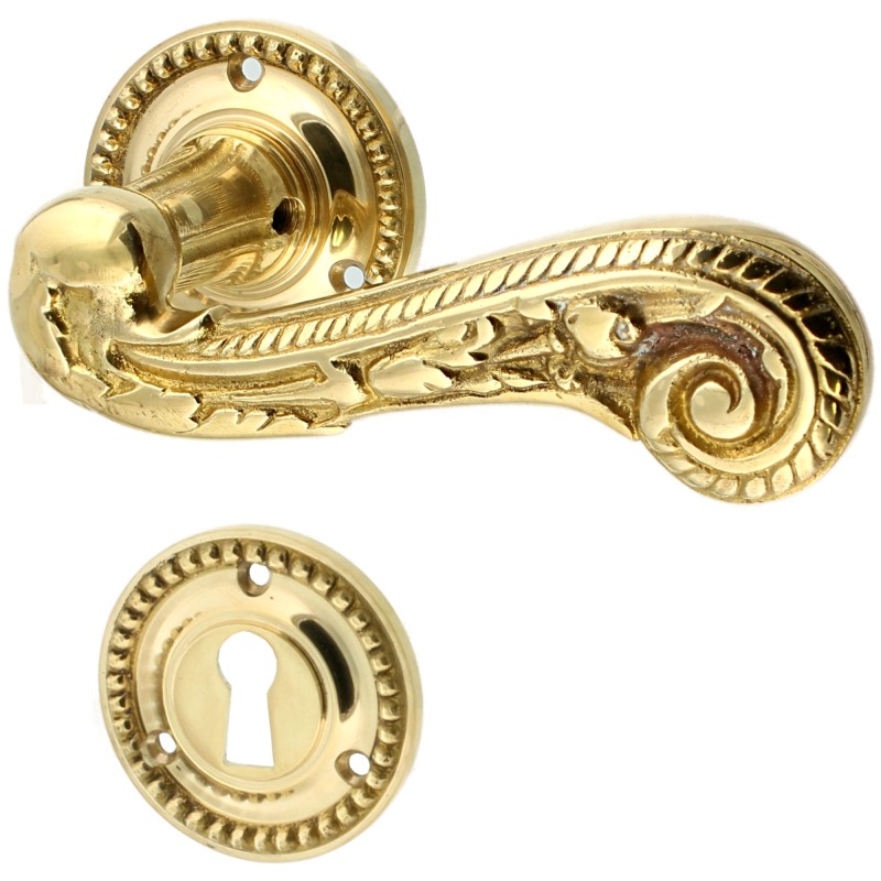 Türbeschlag klassische Form Messing günstig bei Ventano kaufen